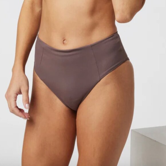 Vouri Dune Bikini Bottom in Chocolate Size Extra Small - Picture 1 of 5